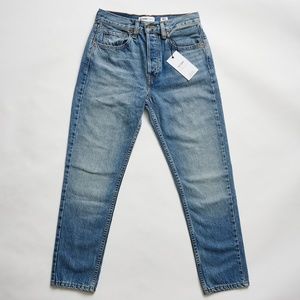 RE/DONE Originals' High Rise Relaxed Jeans, NWT